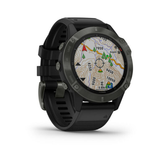 FENIX 6 Sapphire, schwarz/schiefergrau – Bild 9