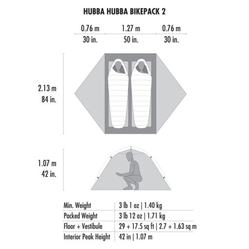 MSR Hubba Hubba Bikepack 2 – Bild 2
