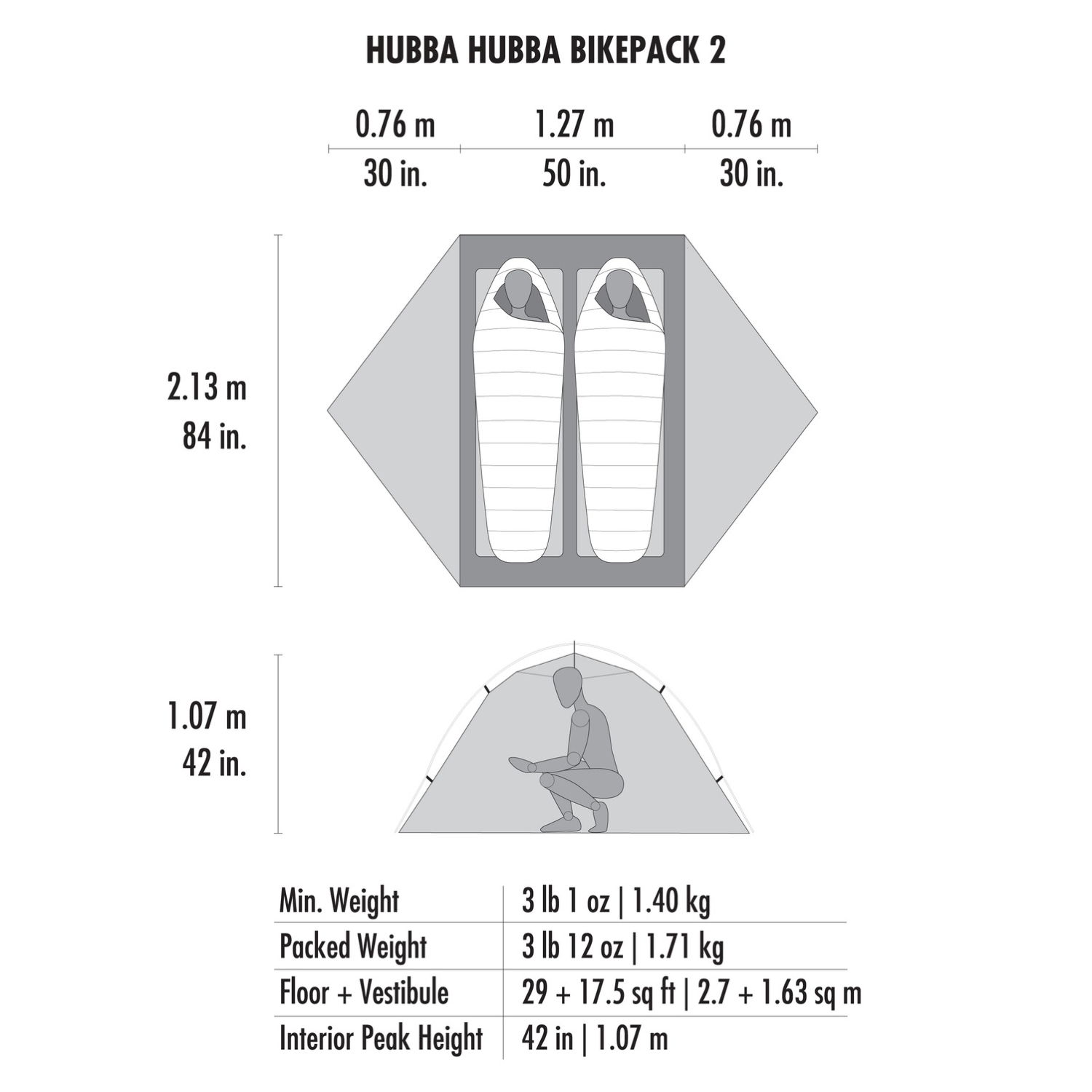 MSR Hubba Hubba Bikepack 2 – Bild 2