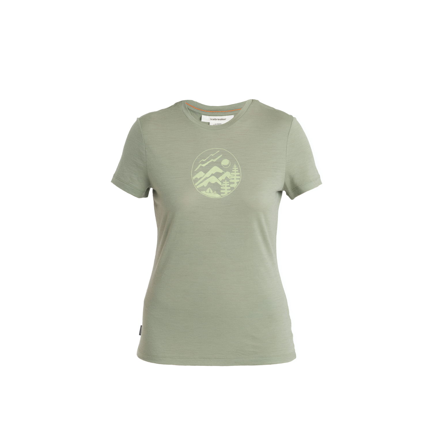 Icebreaker Merino 150 Tech Lite III T-Shirt Camping Circle Damen