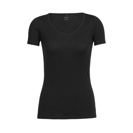 Icebreaker Merino Siren Kurzarmshirt Sweetheart Damen – Bild 5