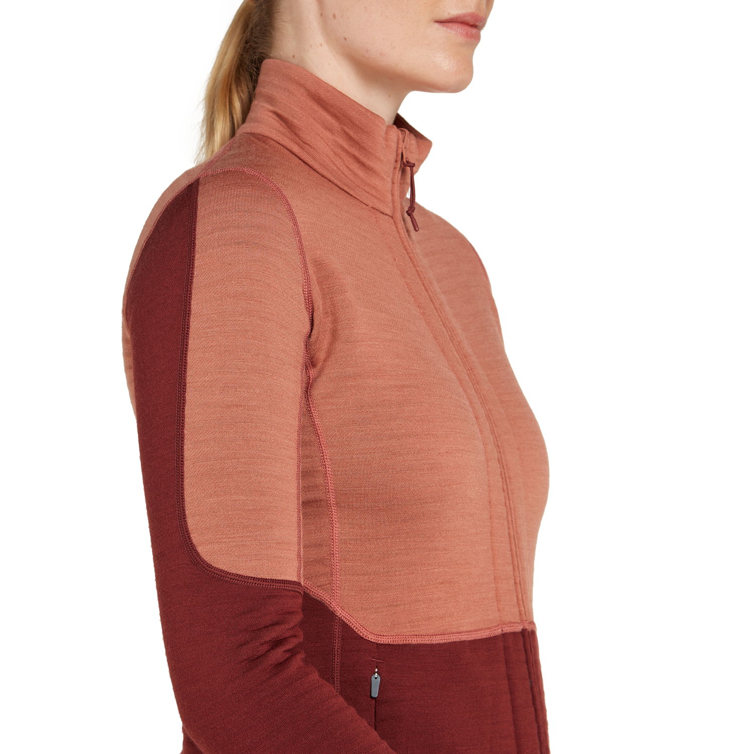 Icebreaker Merino 400 RealFleece™ Descender Zip-Jacke Damen – Bild 7