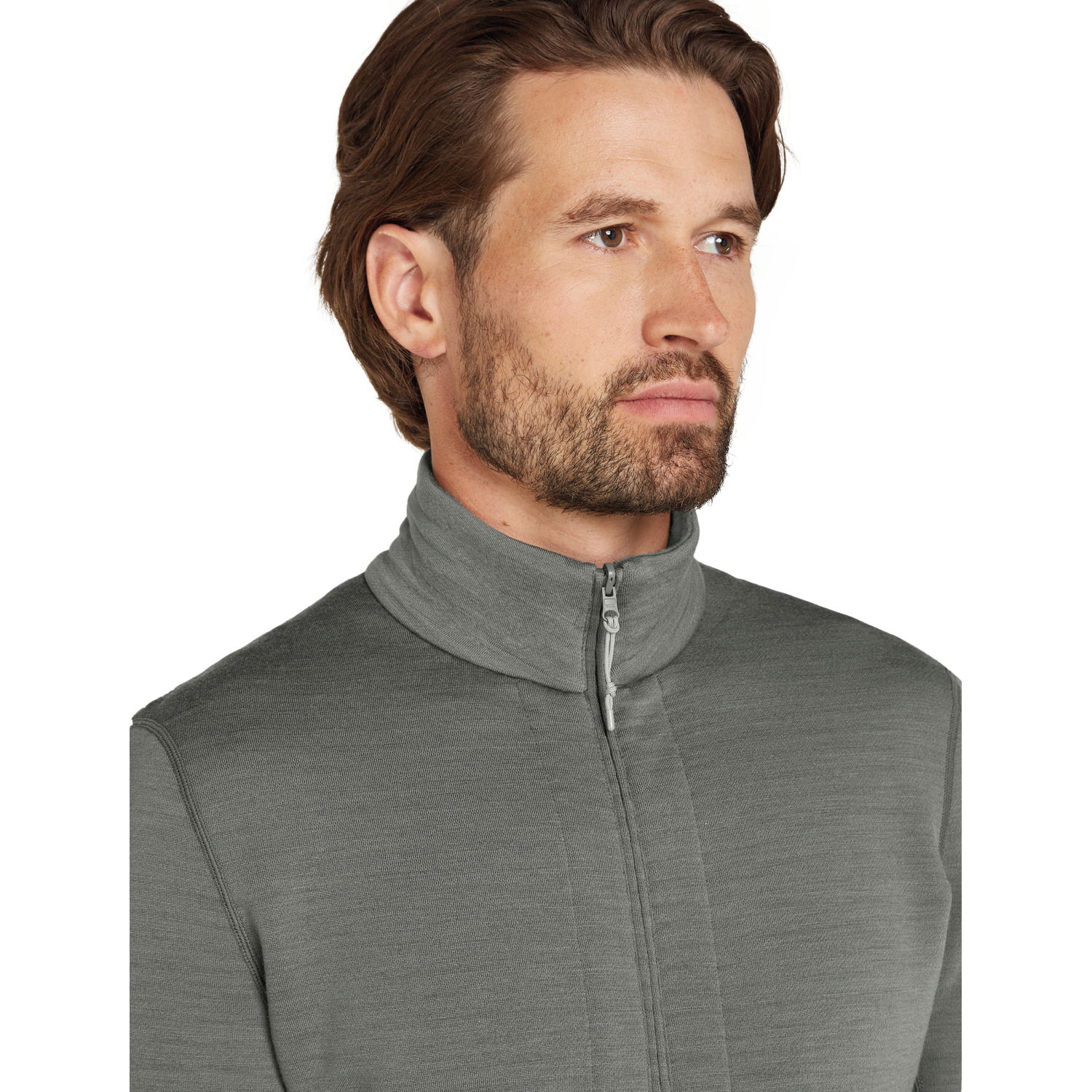 Icebreaker Merino 400 RealFleece™ Descender Zip-Jacke Herren – Bild 5
