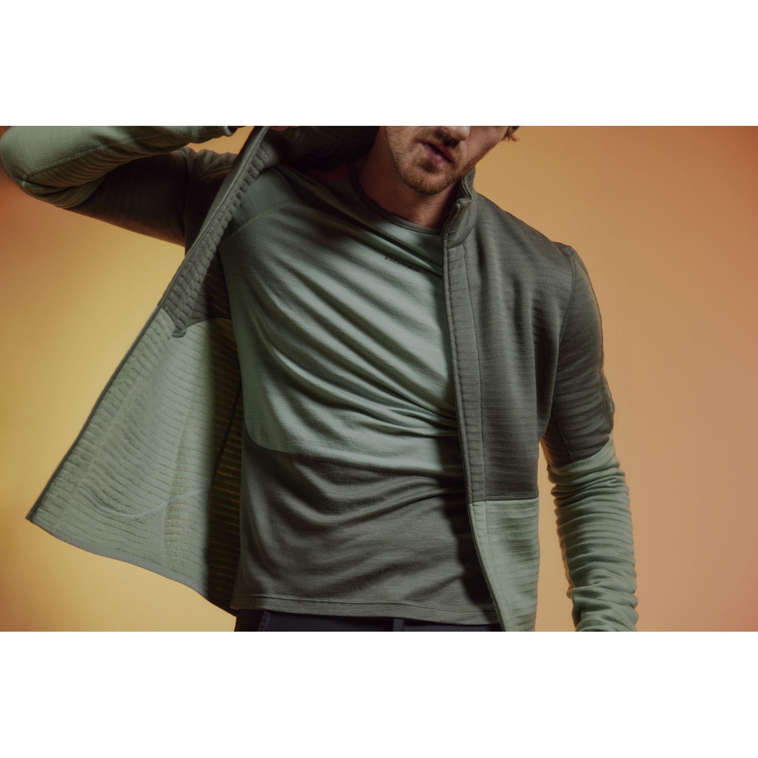 Icebreaker Merino 400 RealFleece™ Descender Zip-Jacke Herren – Bild 13
