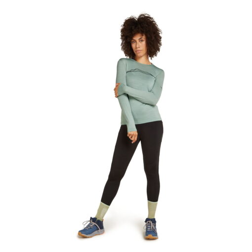 Icebreaker Merino 200 Oasis Thermo-Langarmshirt Mountain Pulse Damen – Bild 3