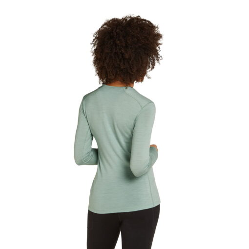 Icebreaker Merino 200 Oasis Thermo-Langarmshirt Mountain Pulse Damen – Bild 2