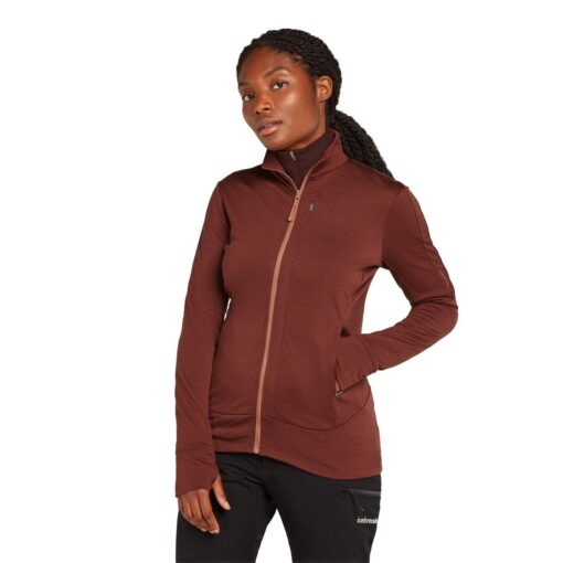 Icebreaker Merino 260 Quantum Zip-Jacke  Damen