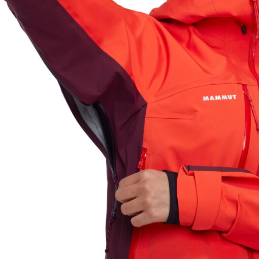 Mammut Taiss Pro HS Hooded Jacket Women Hardshelljacke Frauen – Bild 6