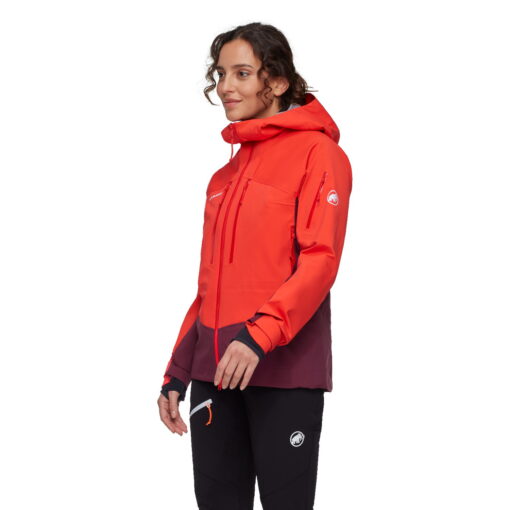Mammut Taiss Pro HS Hooded Jacket Women Hardshelljacke Frauen – Bild 3