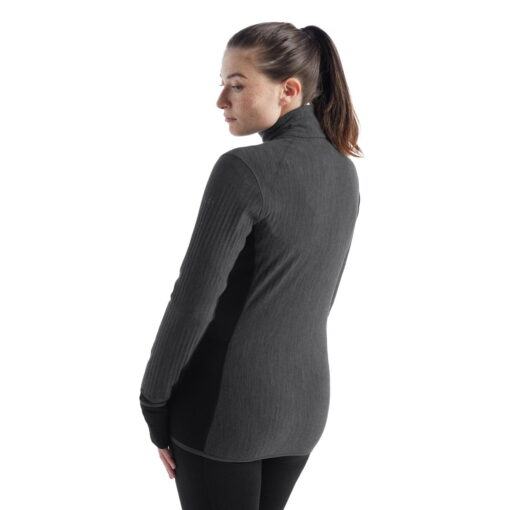 Icebreaker Ws Descender LS Zip – Bild 3