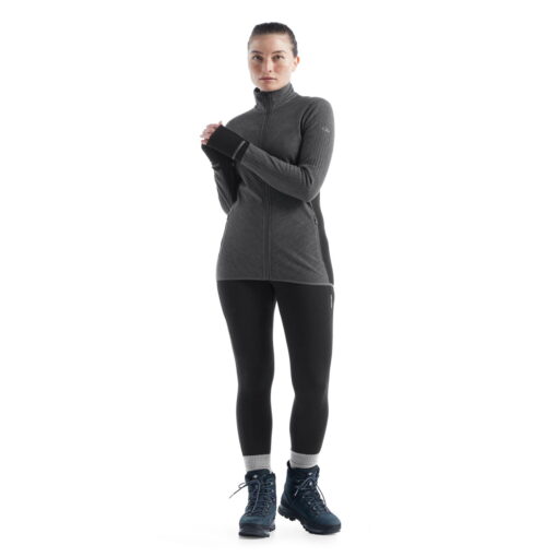 Icebreaker Ws Descender LS Zip – Bild 8
